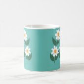 Mug Fleurs de marguerite blanche Boho (Centre)