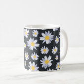 Mug Fleurs de marguerite blanche classique Botanique (Devant droit)