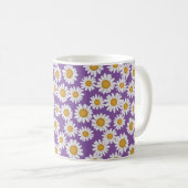 Mug Fleurs de marguerite ditsy (Devant droit)