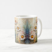 Mug Fleurs de marguerite Joli Fleur sauvage Floral Nat (Devant droit)
