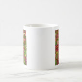 Mug Fleurs de marguerite rose et jaune brillantes (Centre)