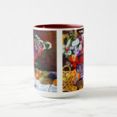 Mug Fleurs de Monet et fruits (Centre)