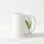 Mug Fleurs de Muguet de Mai (Devant droit)