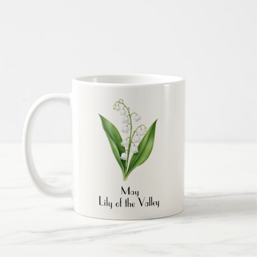 Mug Fleurs de Muguet de Mai (Gauche)