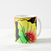 Mug Fleurs de néon (Devant droit)