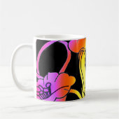 Mug Fleurs de néon (Gauche)