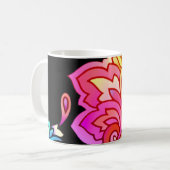 Mug Fleurs de néon (Devant gauche)