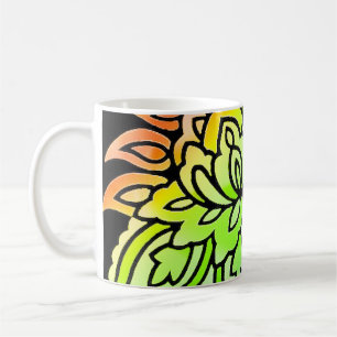 Mug Fleurs de néon