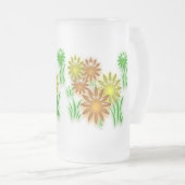 Mug - Fleurs de néon (Devant droit)