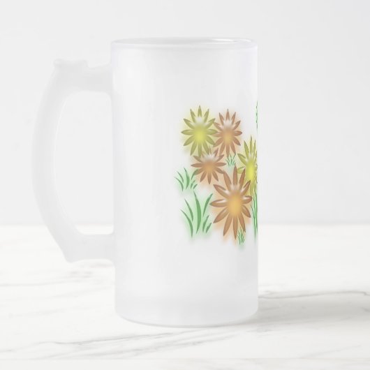 Mug - Fleurs de néon (Gauche)