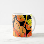Mug Fleurs de néon (Devant droit)