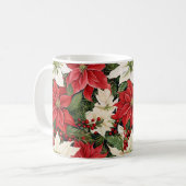 Mug Fleurs de Noël (Devant gauche)