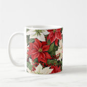 Mug Fleurs de Noël (Gauche)