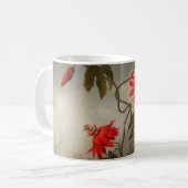Mug Fleurs de passion avec tête de colibris (Devant gauche)