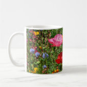 Mug Fleurs de pavot colorées (Gauche)
