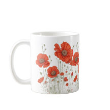 Fleurs de pavot orange