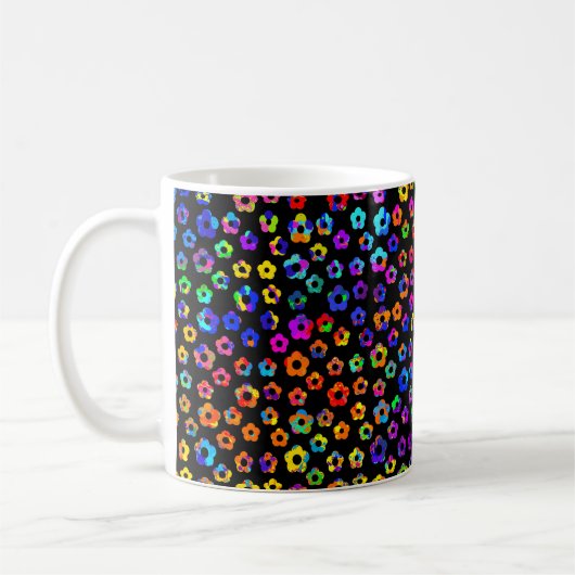 Mug Fleurs de peinture (Gauche)