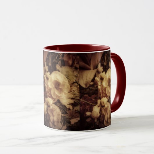 Mug Fleurs de perles (Devant droit)