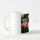 Mug Fleurs de pivoines chinoises pourpres Carte postal (Gauche)