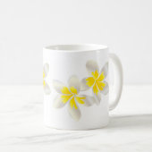 Mug Fleurs de Plumeria d'Hawaï (Devant droit)