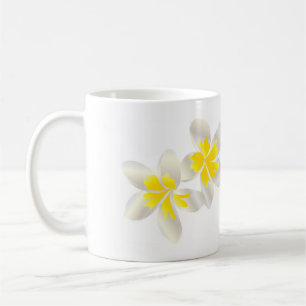 Mug Fleurs de Plumeria d'Hawaï