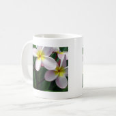 Mug Fleurs de Plumeria hawaïenne (Devant gauche)