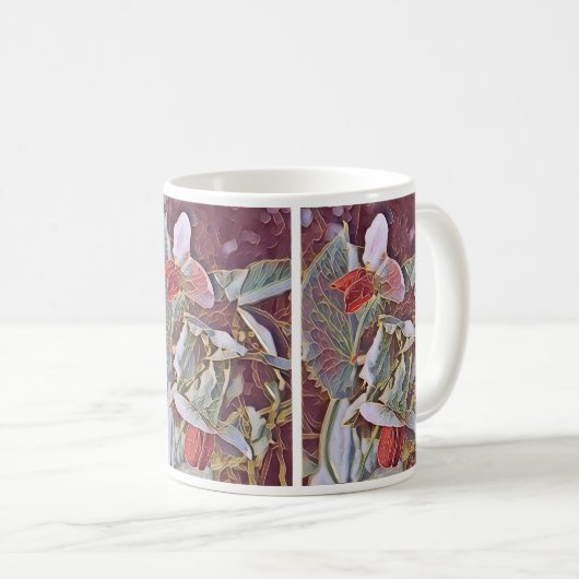 MUG FLEURS DE POIS DOUCES (Devant droit)