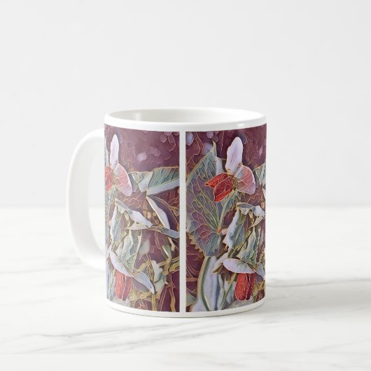 MUG FLEURS DE POIS DOUCES (Devant gauche)
