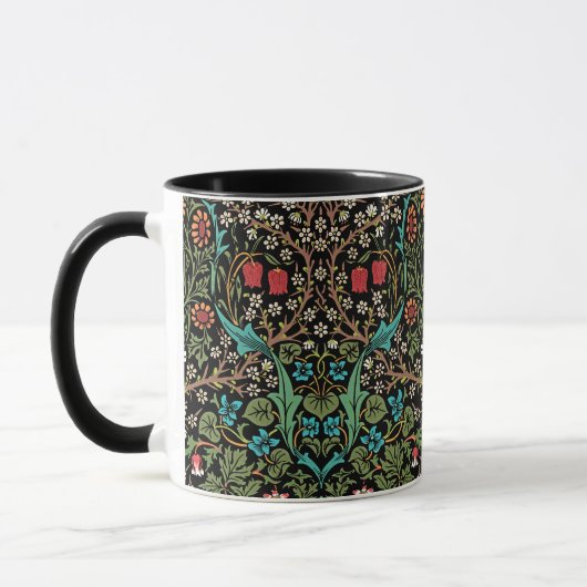 Mug Fleurs de prairie de Blackthorn William Morris (Gauche)