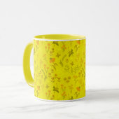 Mug Fleurs de prairie ensoleillées (Devant gauche)