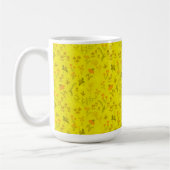 Mug Fleurs de prairie ensoleillées (Gauche)