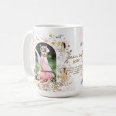 Mug Fleurs de prairie fleurs sauvages Cadeau photo Ann (Devant gauche)