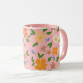 Mug Fleurs de printemps (Devant droit)