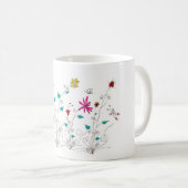 Mug Fleurs de printemps (Devant droit)