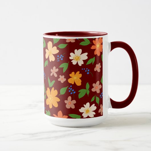 Mug Fleurs de printemps (Droite)