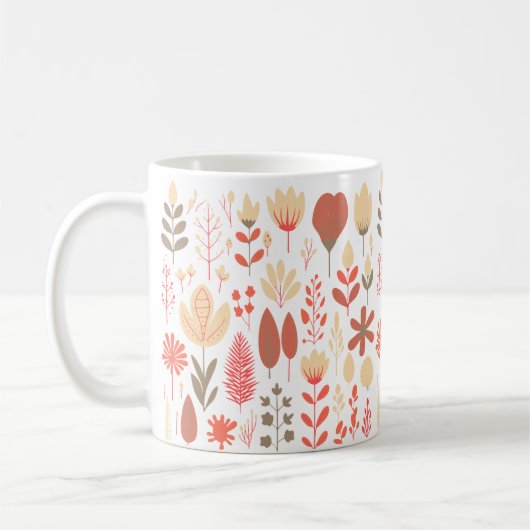 Mug Fleurs de printemps (Gauche)