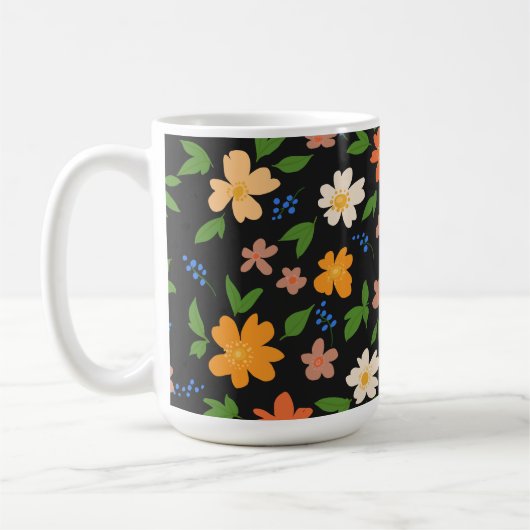 Mug Fleurs de printemps (Gauche)