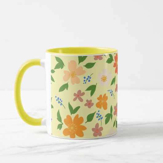Mug Fleurs de printemps (Gauche)