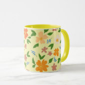 Mug Fleurs de printemps (Devant droit)