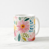 Mug Fleurs de printemps (Devant droit)
