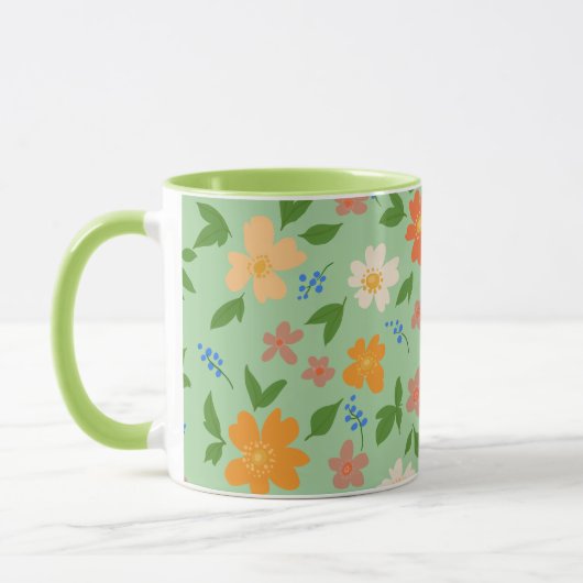 Mug Fleurs de printemps (Gauche)