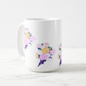 Mug : Fleurs de printemps (Devant gauche)