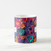 Mug Fleurs de printemps colorées Motif (Centre)