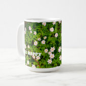 Mug Fleurs de printemps en anémone en bois blanc Soyez (Devant gauche)
