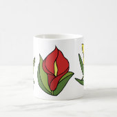 Mug Fleurs de printemps en vitrail (Centre)