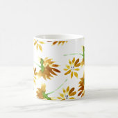 Mug Fleurs de printemps Main Nom de maman aquarelle (Centre)