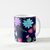 Mug Fleurs de printemps Nom de maman (Devant droit)