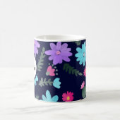 Mug Fleurs de printemps Nom de maman (Centre)