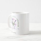 Mug Fleurs de Printemps Pastel sauvées par la grâce pa (Devant gauche)