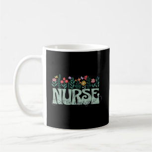Mug Fleurs De Printemps Pour Infirmière En Charge Dist